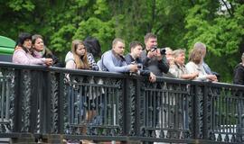 "Meridiano" burių pakėlimas