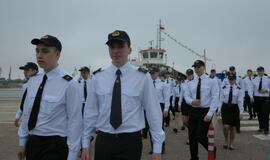 Smiltynėje nuskambėjo priesaika jūrai