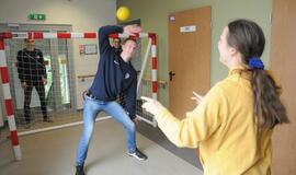 "Dragūno" rankininkai aplankė neįgaliuosius