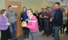 "Dragūno" rankininkai aplankė neįgaliuosius