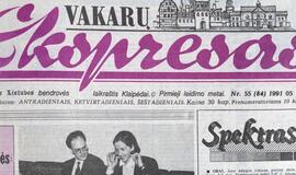 "Vakarų ekspresas". 1991 05 14