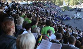 Dainų šventėje Klaipėdoje – tūkstančiai choristų