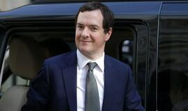Džordžas Osbornas: po "Brexit" vis dėlto teks didinti mokesčius ir mažinti išlaidas
