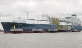 Paskirstyti SGD terminalo metiniai pajėgumai