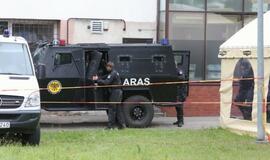 Klaipėdos parduotuvėje - „Aro“ pareigūnų pratybos