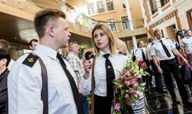 „Iškeptas“ naujas diplomuotų jūrininkų desantas