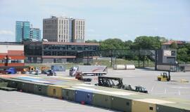 Į Klaipėdą atvyko JAV karinis jūrų laivas USS Mount Whitney