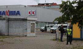 Klaipėdos parduotuvėje - „Aro“ pareigūnų pratybos