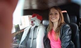 Teatro aikštę papuošė ispanų automobilių paroda