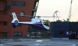 Jojo Mayer į Klaipėdą atskrido sraigtasparniu