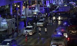 Mirtini sprogimai Stambulo oro uoste