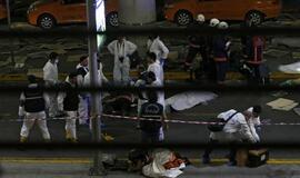 Mirtini sprogimai Stambulo oro uoste