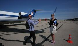 Palanga pasitinka naujas avialinijas