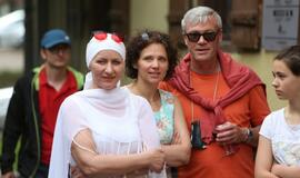 Jojo Mayer į Klaipėdą atskrido sraigtasparniu