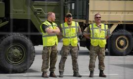 Į Klaipėdą atvyko JAV karinis jūrų laivas USS Mount Whitney