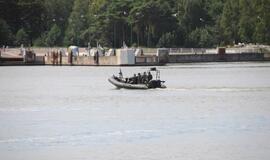 Į Klaipėdą atvyko JAV karinis jūrų laivas USS Mount Whitney