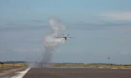 Neringoje atidaryta aikštelė mažiesiems orlaiviams