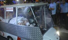 Mirtini sprogimai Stambulo oro uoste