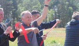 Neringoje atidaryta aikštelė mažiesiems orlaiviams