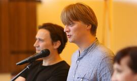 Jojo Mayer į Klaipėdą atskrido sraigtasparniu