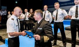 „Iškeptas“ naujas diplomuotų jūrininkų desantas