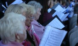 Lietuvos vakarų krašto dainų šventė vasaros estradoje