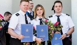 „Iškeptas“ naujas diplomuotų jūrininkų desantas