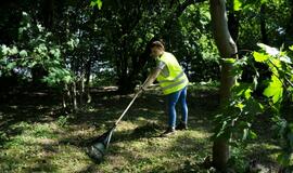 Piliakalniui ir kapinaitėms - jaunųjų ekologų dėmesys