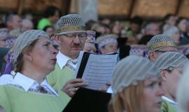 Lietuvos vakarų krašto dainų šventė vasaros estradoje