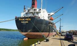 Sulaikytas seniai beregėtas laivas