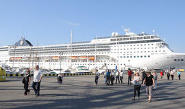 Uostamiestyje – rekordinis kruizinių laivų skaičius