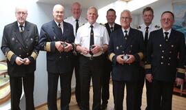 Pirmasis skiriamasis ženklas - Klaipėdos uosto kapitonui