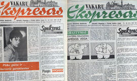 "Vakarų ekspresas". 1991 06 06 ir 08