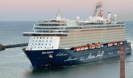 Vėl atplaukia „Mein Schiff 4" su 2484 turistais