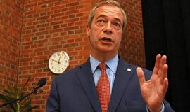 Euroskeptikas Naidželas Faradžas atsistatydino iš JK Nepriklausomybės partijos lyderio posto