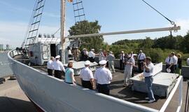 Jūreivių pagerbimas prie "Albatroso"