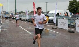 Klaipėdos maratonas: lietus bei greitoji pagalba