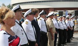 Jūreivių pagerbimas prie "Albatroso"