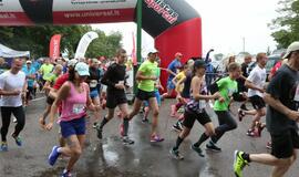 Klaipėdos maratonas: lietus bei greitoji pagalba