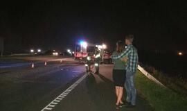 Klaipėdos rajone partrenktas žmogus