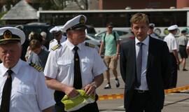 Jūreivių pagerbimas prie "Albatroso"