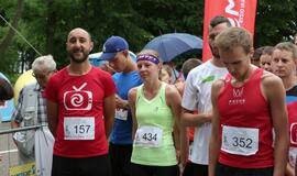 Klaipėdos maratonas: lietus bei greitoji pagalba