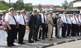 Jūreivių pagerbimas prie "Albatroso"