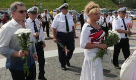 Jūreivių pagerbimas prie "Albatroso"