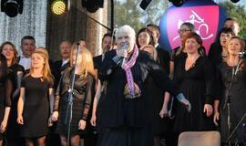 Himno giedojimas ir koncertas