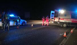 Klaipėdos rajone partrenktas žmogus