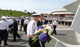 Jūreivių pagerbimas prie "Albatroso"