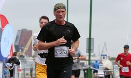 Klaipėdos maratonas: lietus bei greitoji pagalba