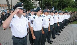 Himno giedojimas ir koncertas