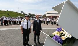 Jūreivių pagerbimas prie "Albatroso"